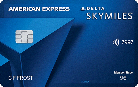Amex Delta Blue